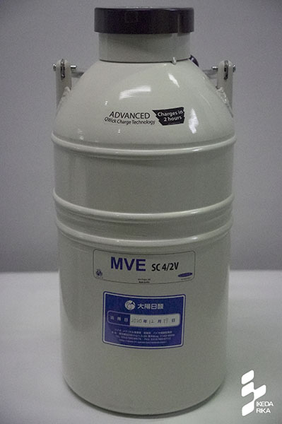 生物試料移動用液体窒素容器 MVE CryoShipper(Vapor)